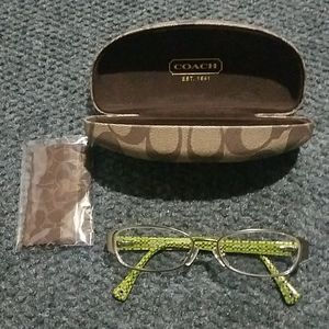 Coach Glasses W/case